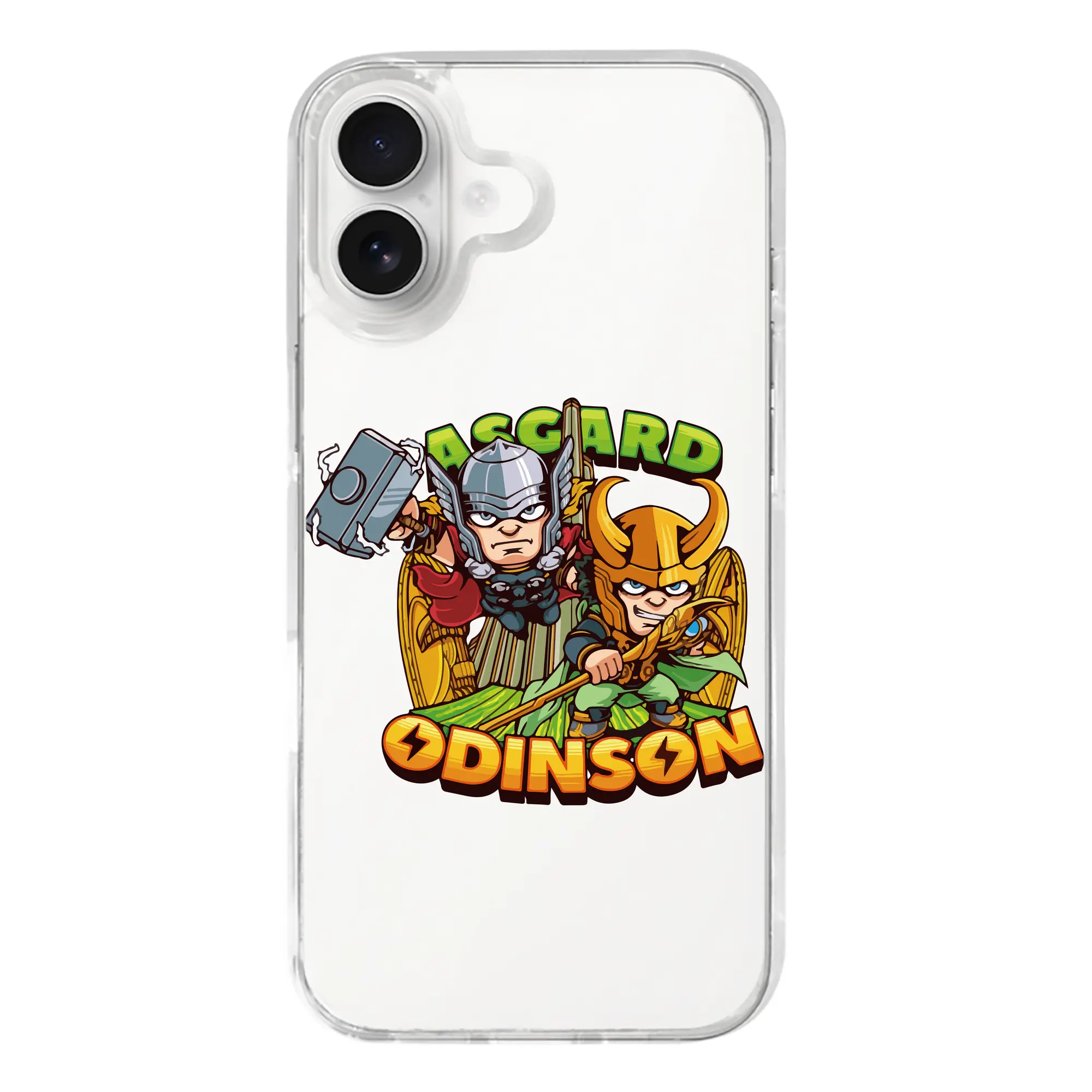 アベンジャーズ (Avenjāzu) グッズ マイティ・ソー（Thor） - iPhone 17シリーズ 透明スマホケース – 薄型・耐衝撃・精密フィット保護カバー